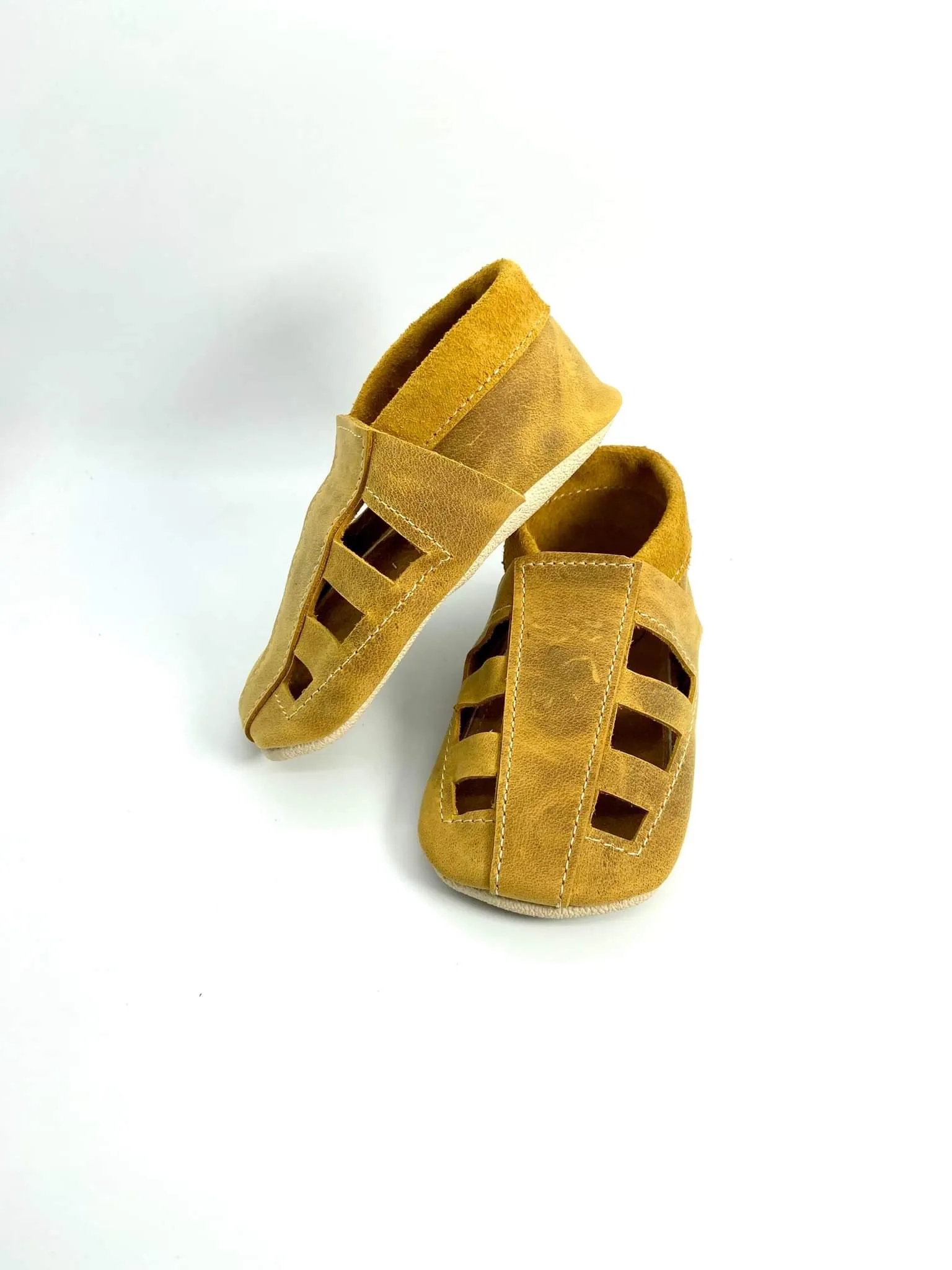 Rustic Mustard Sandal Loafer