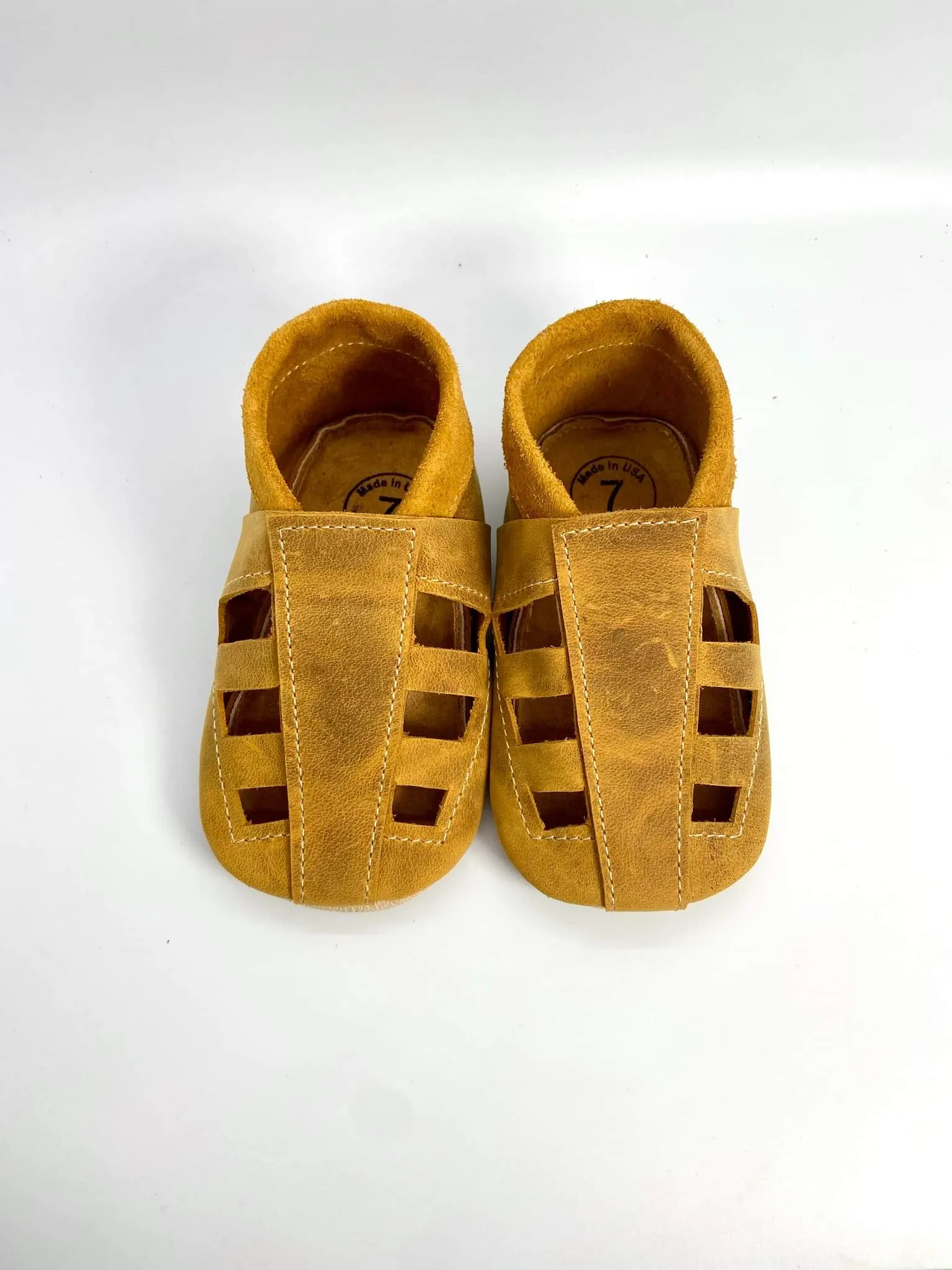 Rustic Mustard Sandal Loafer
