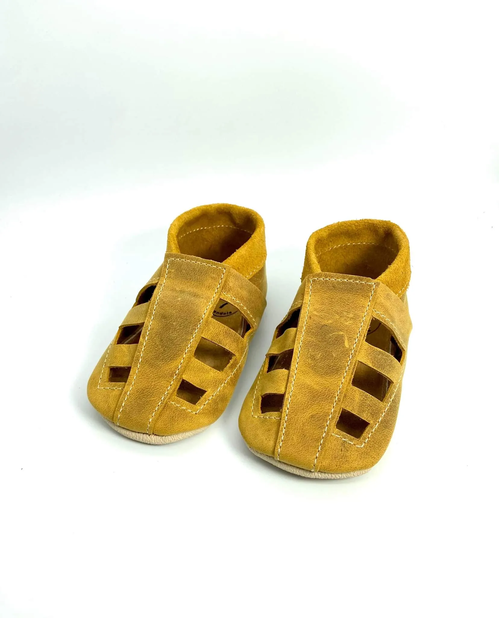 Rustic Mustard Sandal Loafer