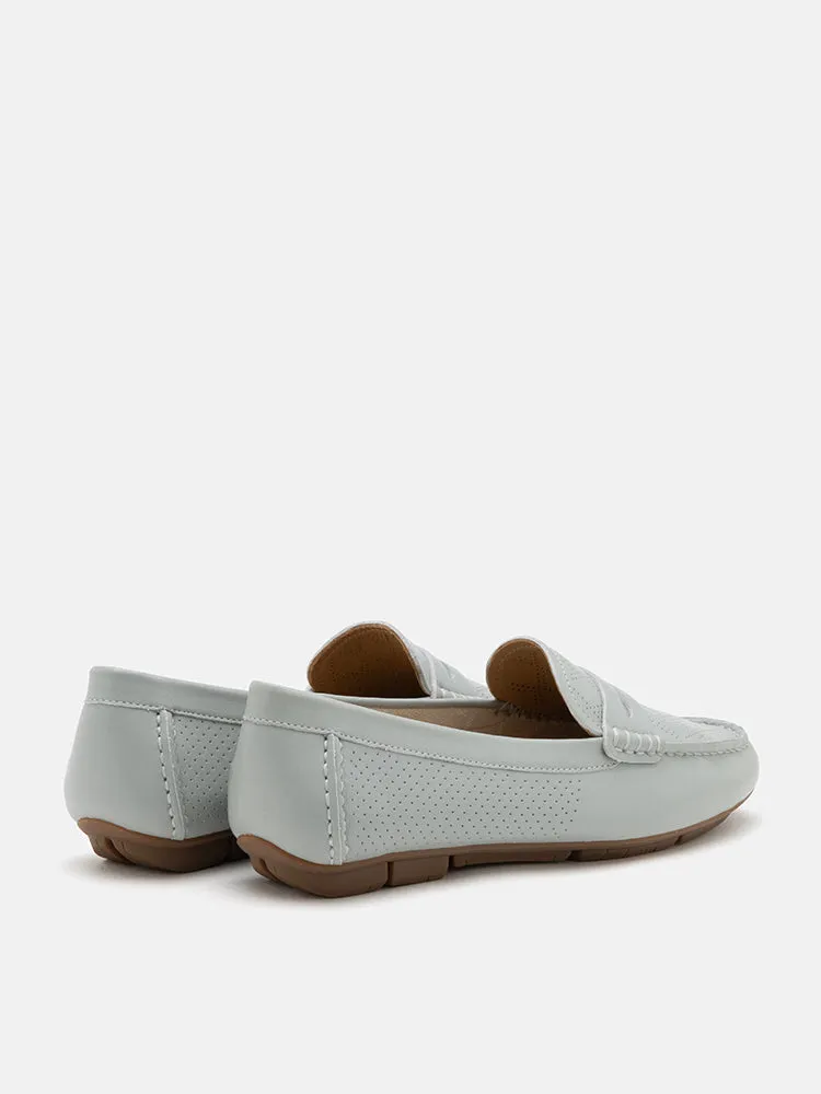 Samara Perforated Moccasins