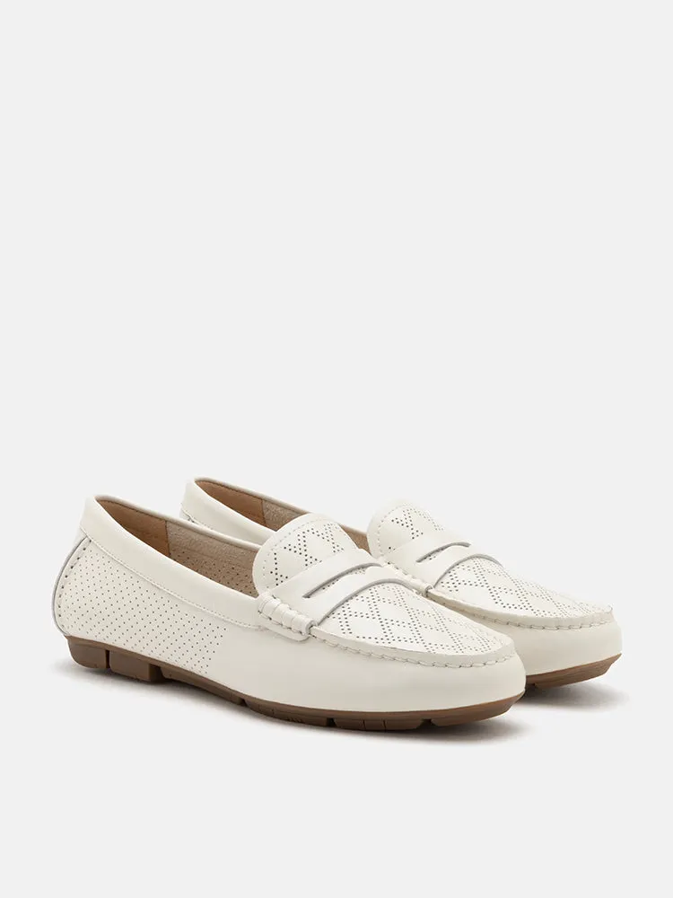 Samara Perforated Moccasins