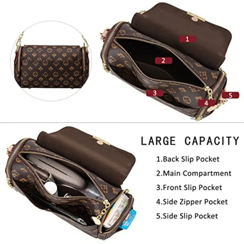 Shoulder Bags for Women Crossbody Bag Designer Purse Leather Small Handbag Pouch Satchel