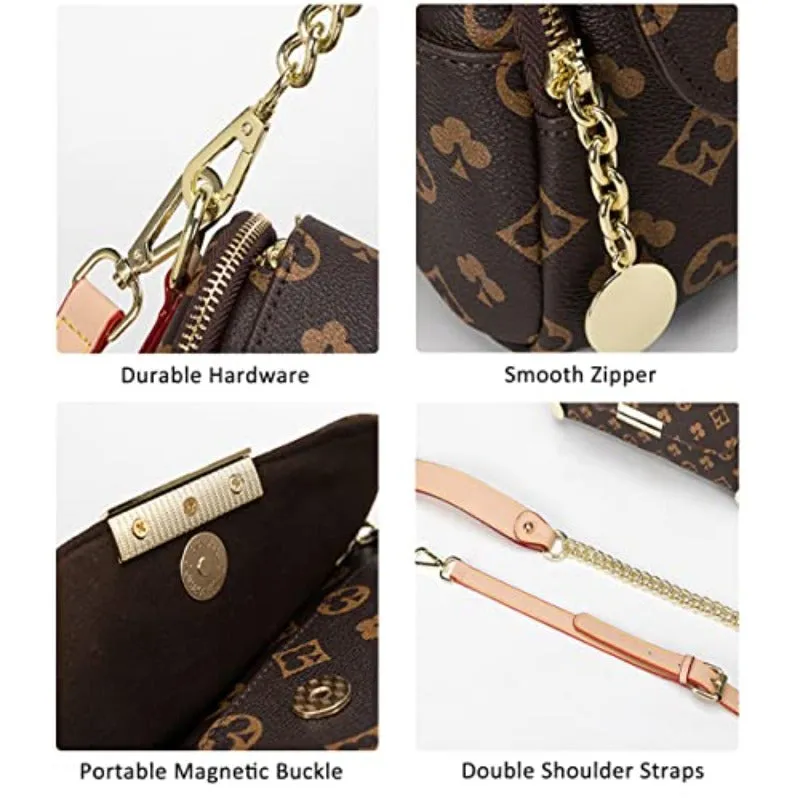 Shoulder Bags for Women Crossbody Bag Designer Purse Leather Small Handbag Pouch Satchel