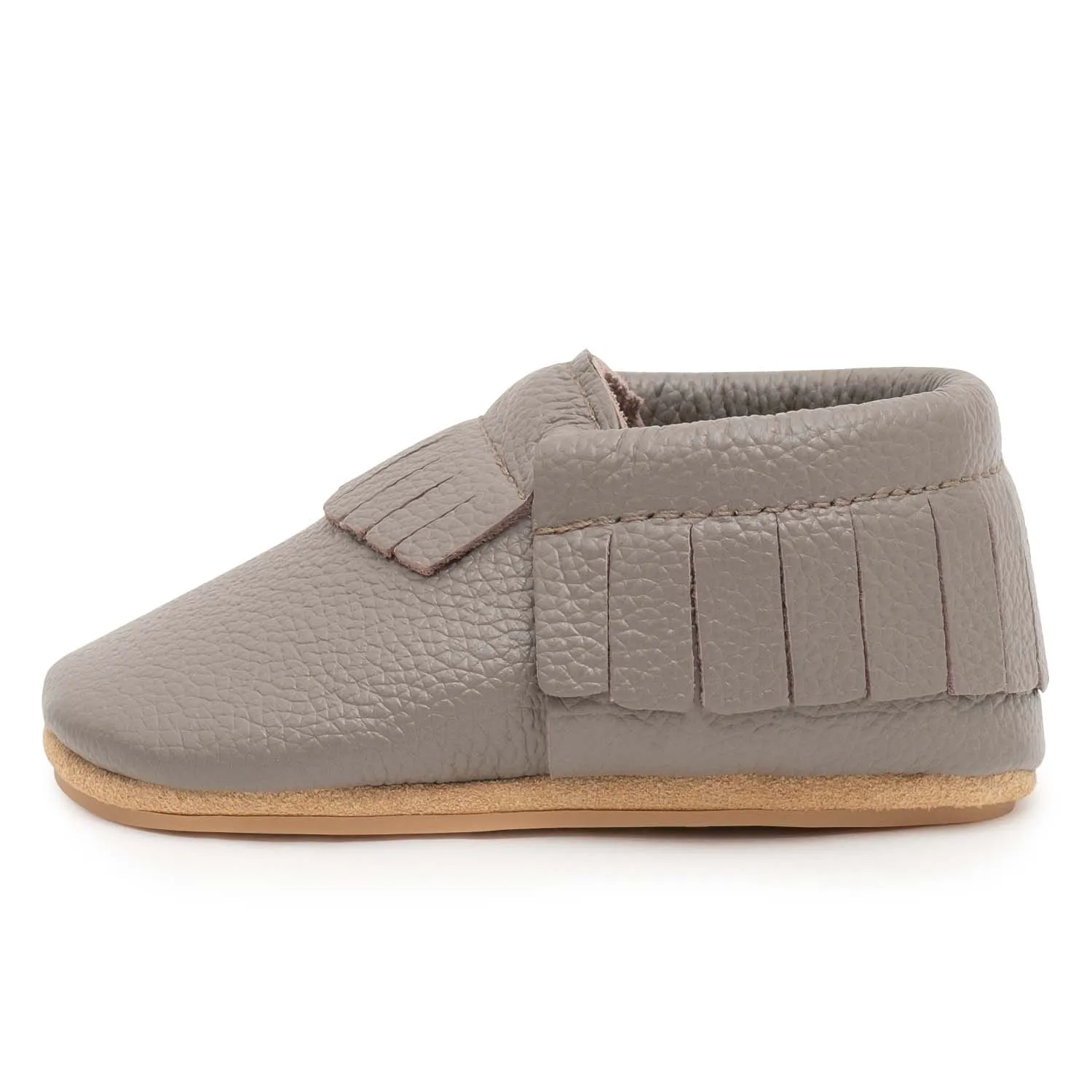 Slate Hard Sole Moccasins