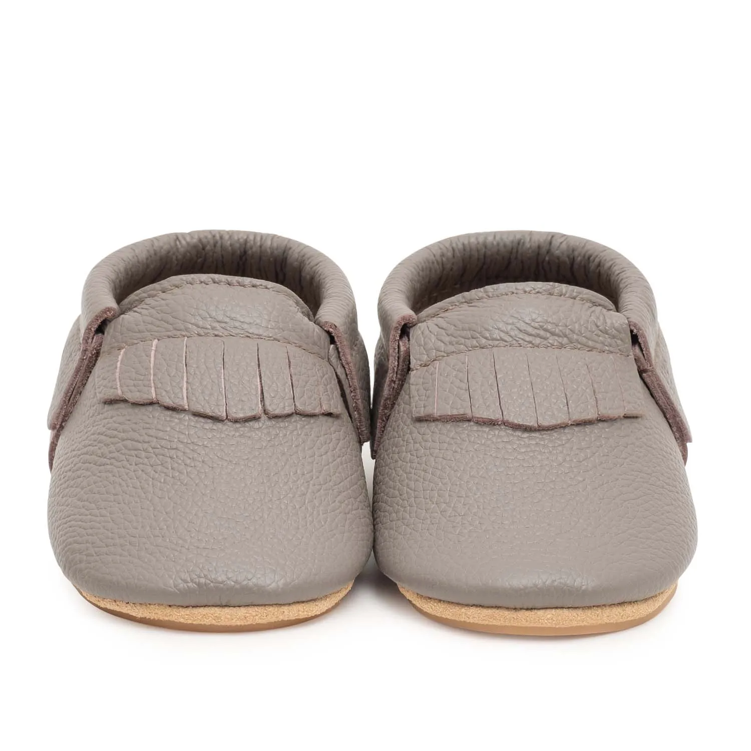 Slate Hard Sole Moccasins