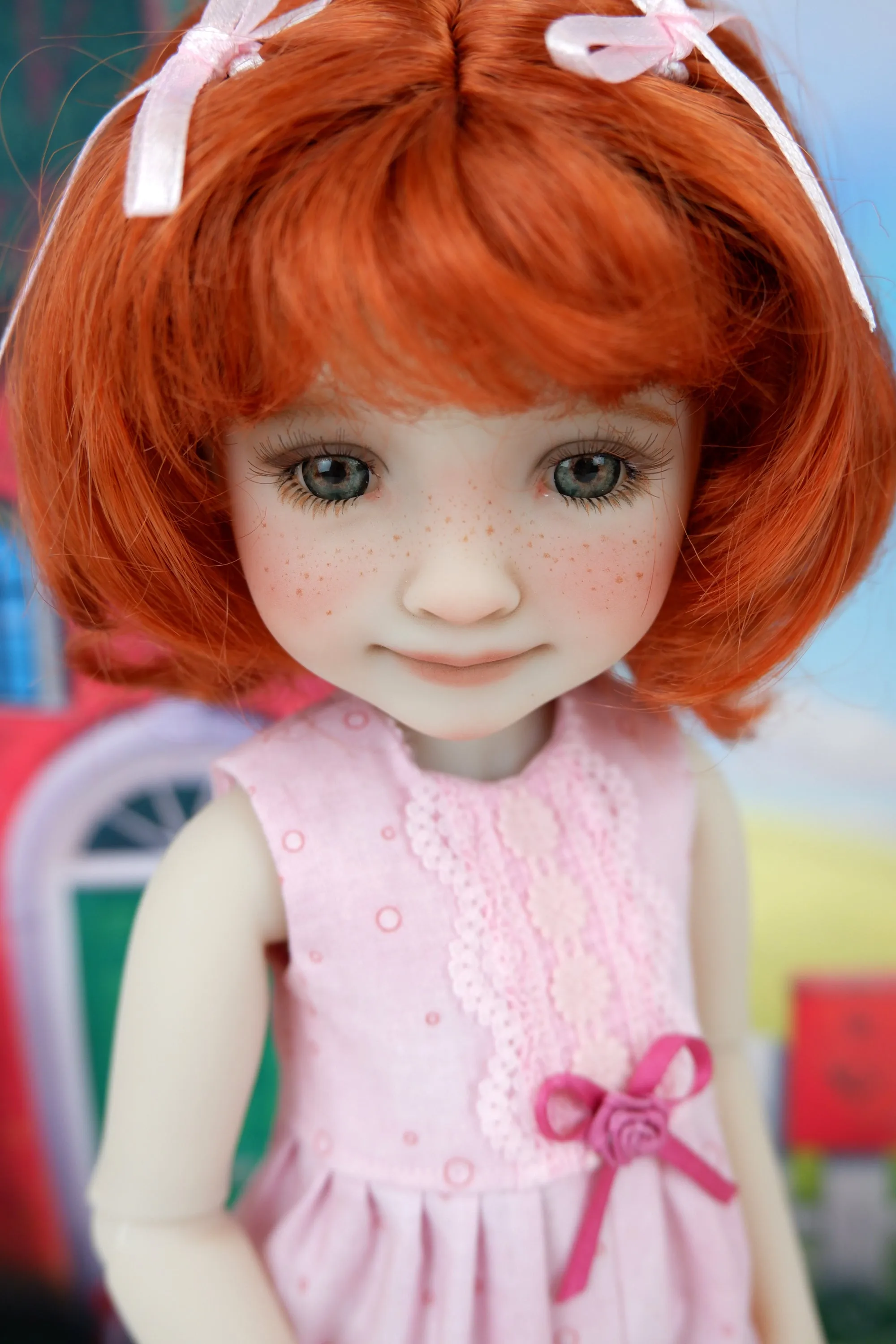 Strawberry Shortcake - custom strawberry themed Ruby Red Fashion Friend doll & wardrobe