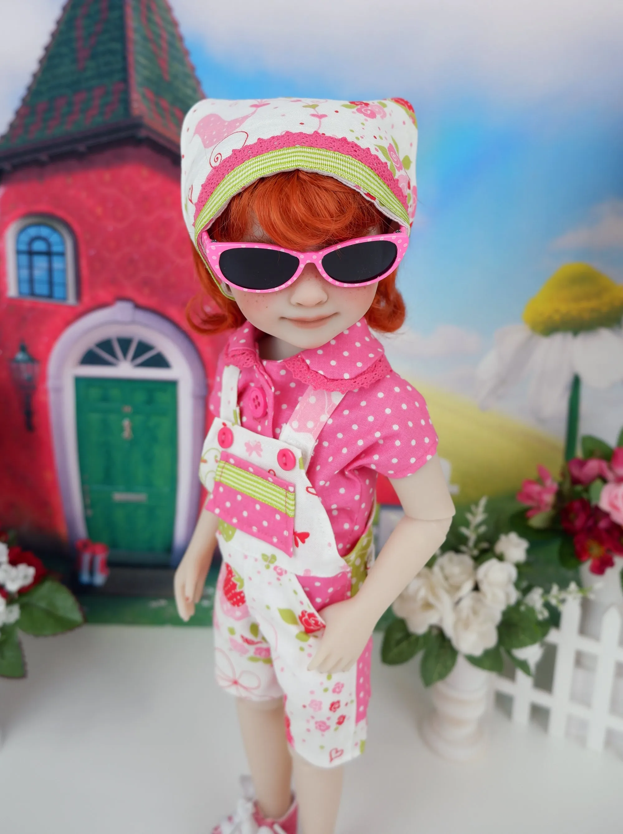 Strawberry Shortcake - custom strawberry themed Ruby Red Fashion Friend doll & wardrobe