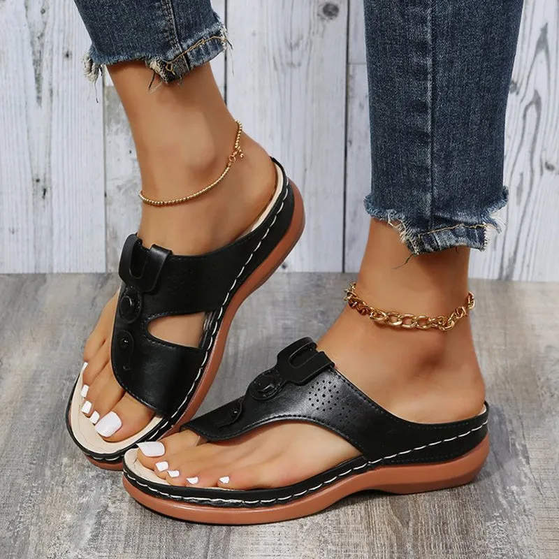 Stylish flip-flops - comfort &amp; elegance