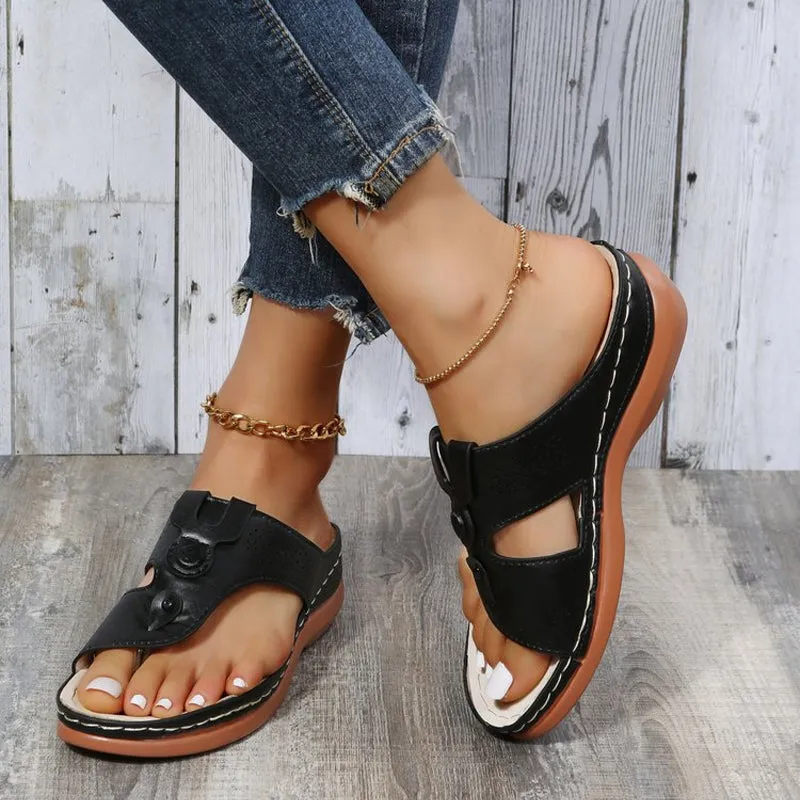 Stylish flip-flops - comfort &amp; elegance