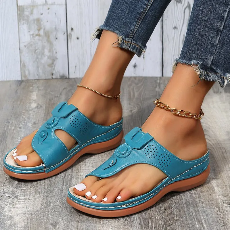 Stylish flip-flops - comfort &amp; elegance