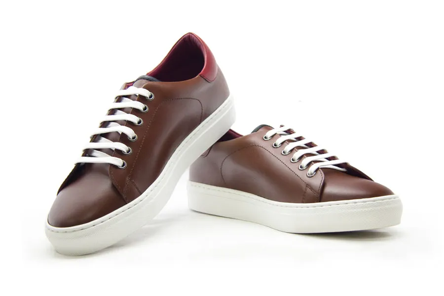 Tennis Style Sneaker - Cognac (UK6,7,8,9 Only)