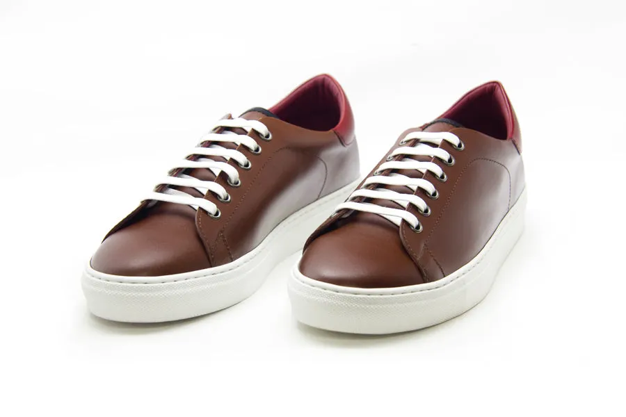 Tennis Style Sneaker - Cognac (UK6,7,8,9 Only)