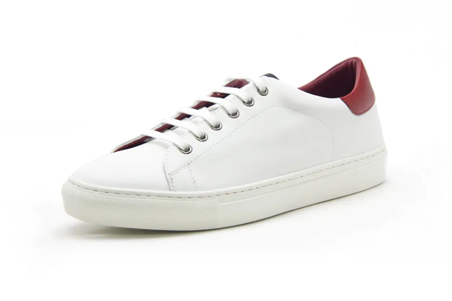 Tennis Style Sneaker - White (UK6 Only)