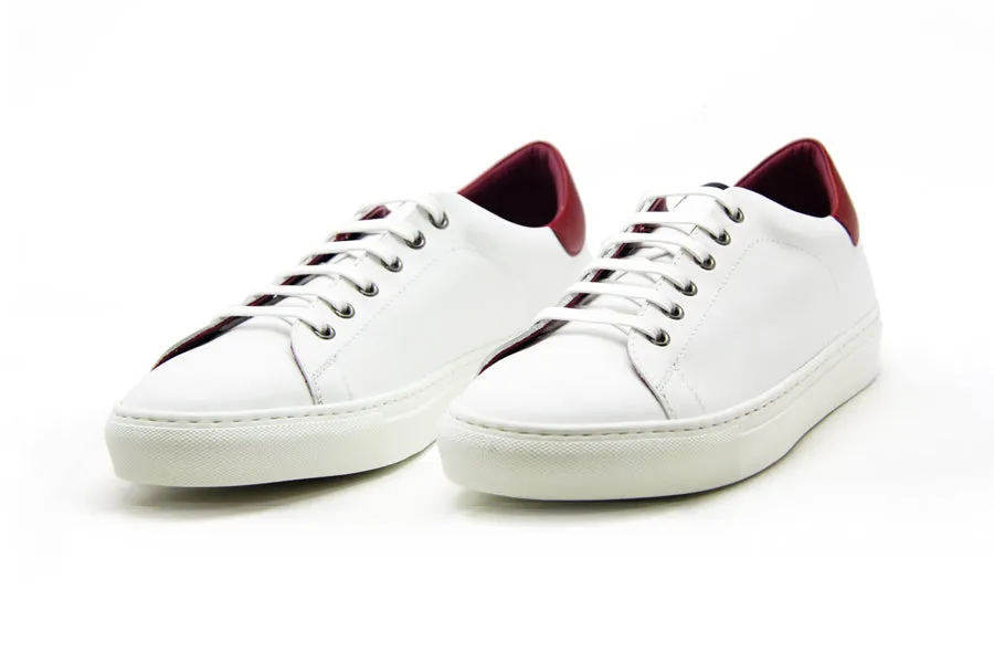 Tennis Style Sneaker - White (UK6 Only)