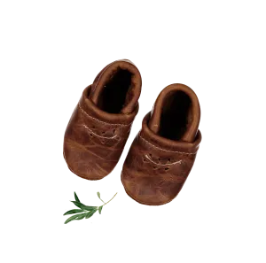 The Leather Mocc - Oak
