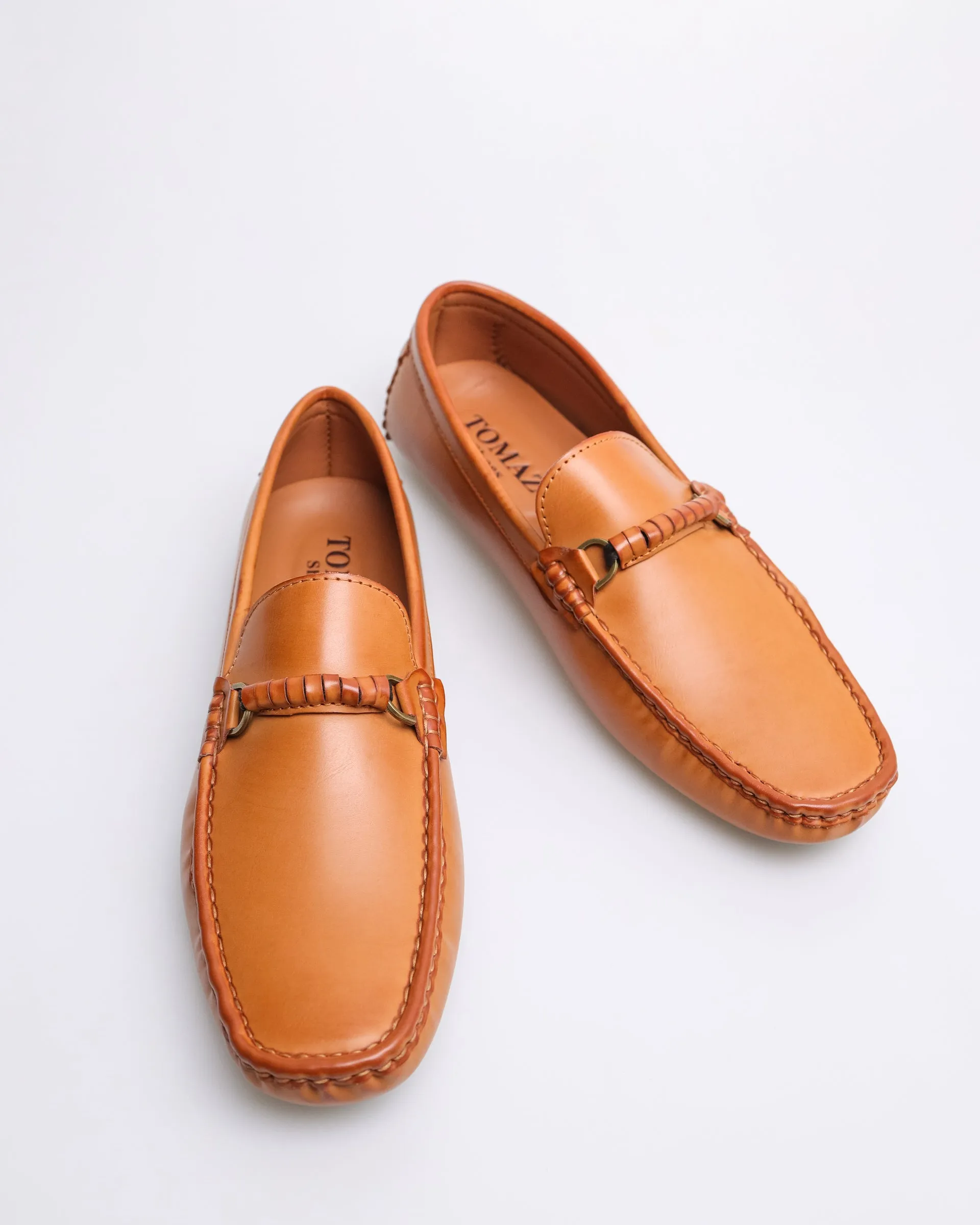 Tomaz C499 Men's Buckle Moccasins