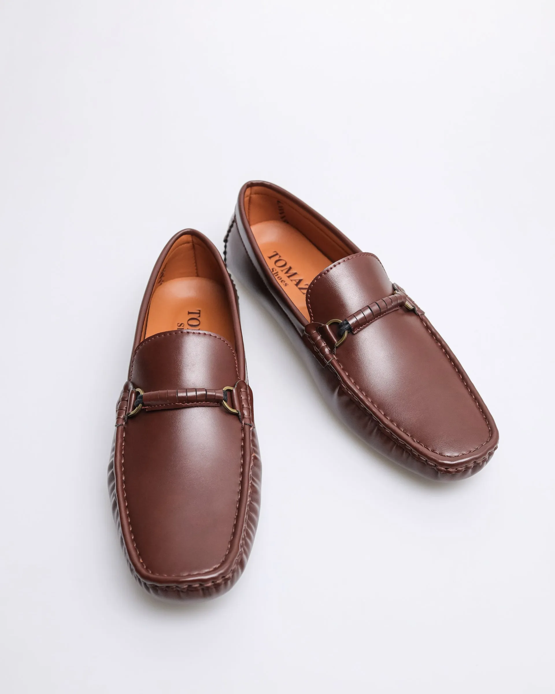 Tomaz C499 Men's Buckle Moccasins