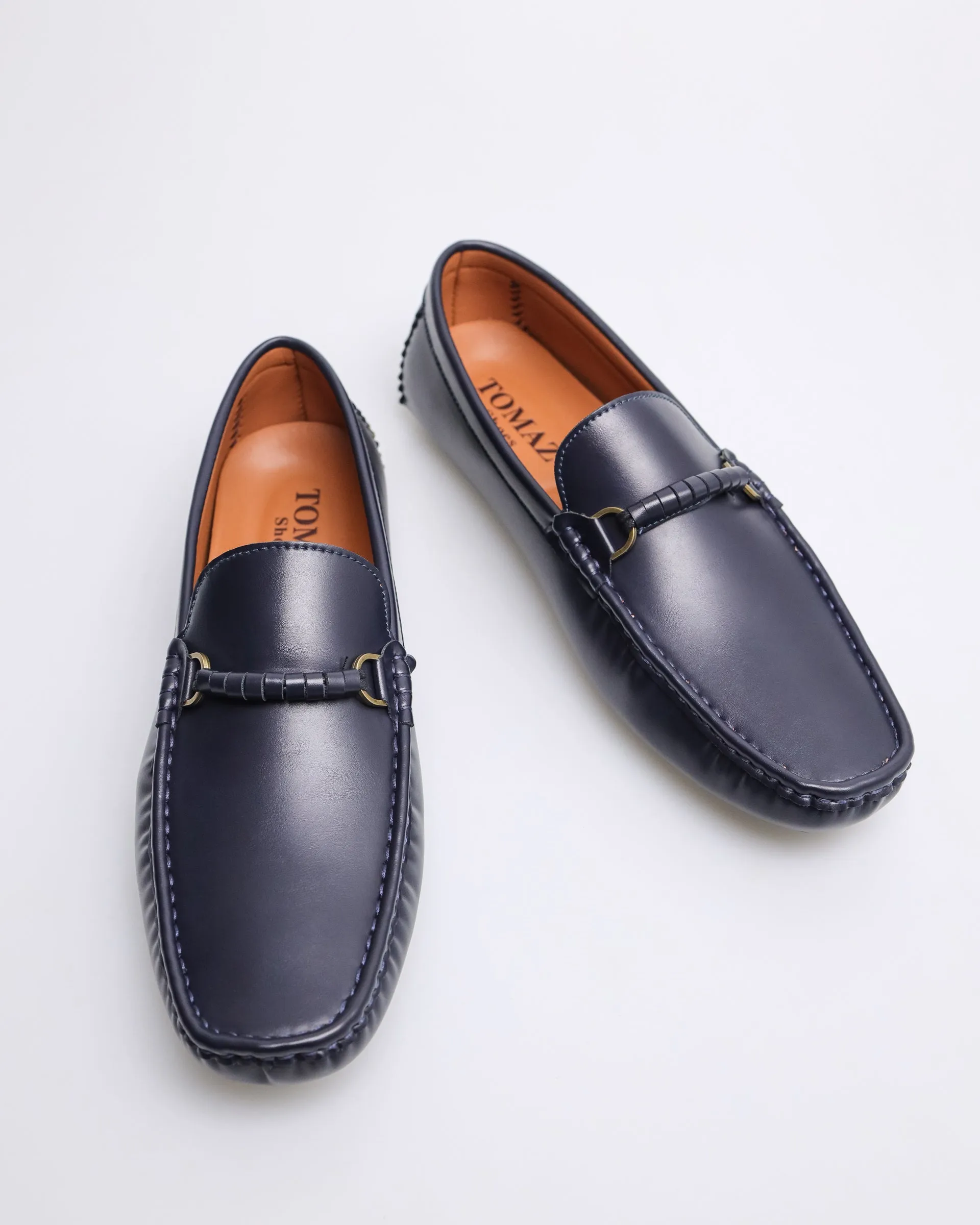 Tomaz C499 Men's Buckle Moccasins