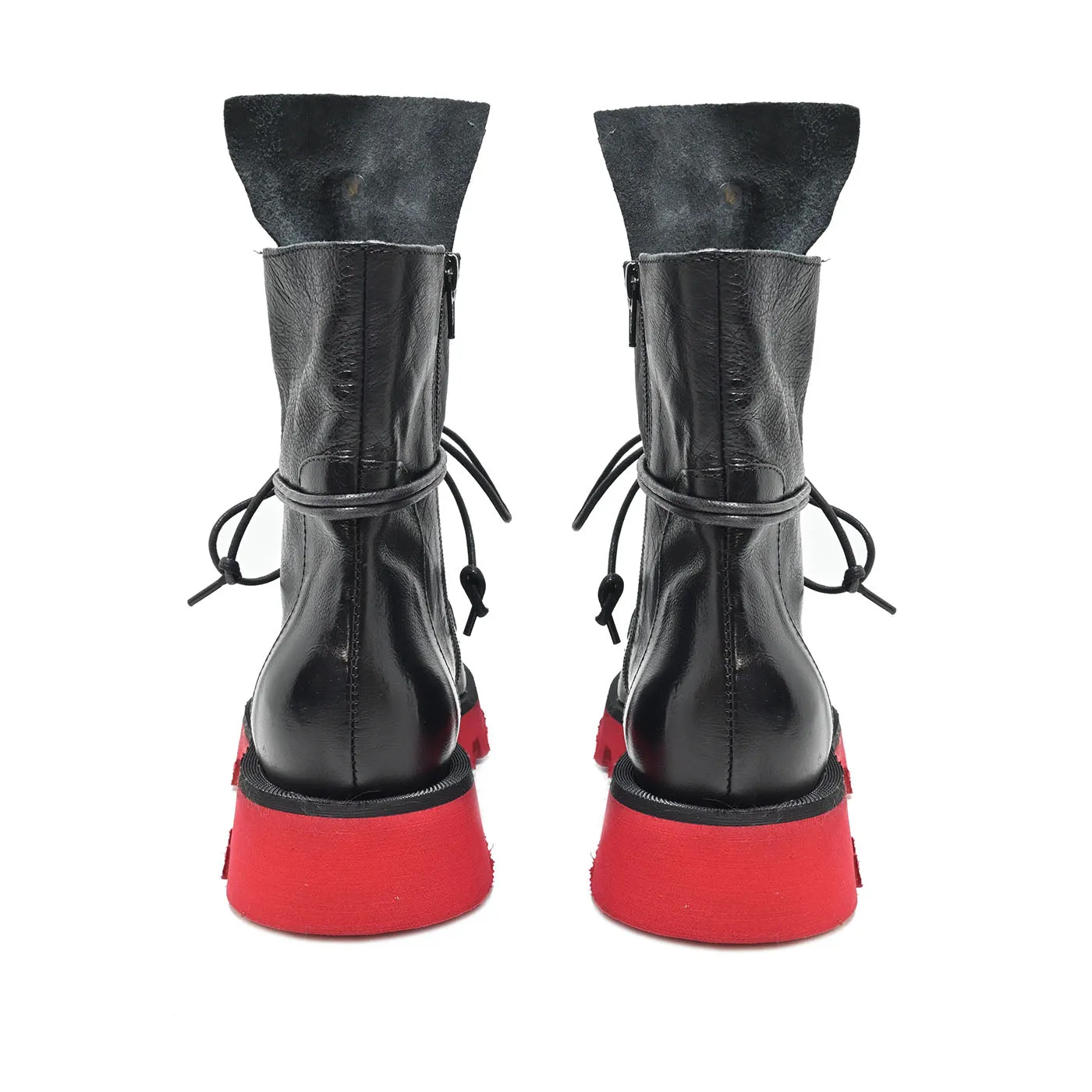 TONALE 04 - Urban amphibian leather BLACK