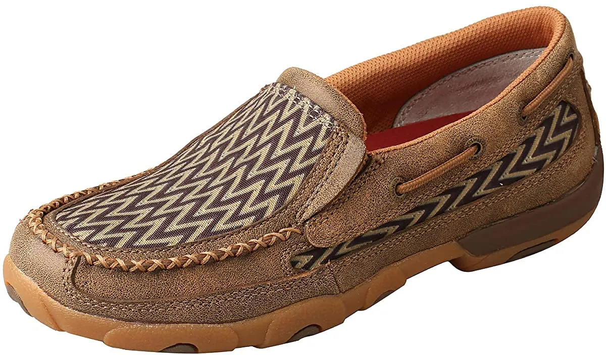 Twisted X Women's Slip-On Driving Moccasins Shoe