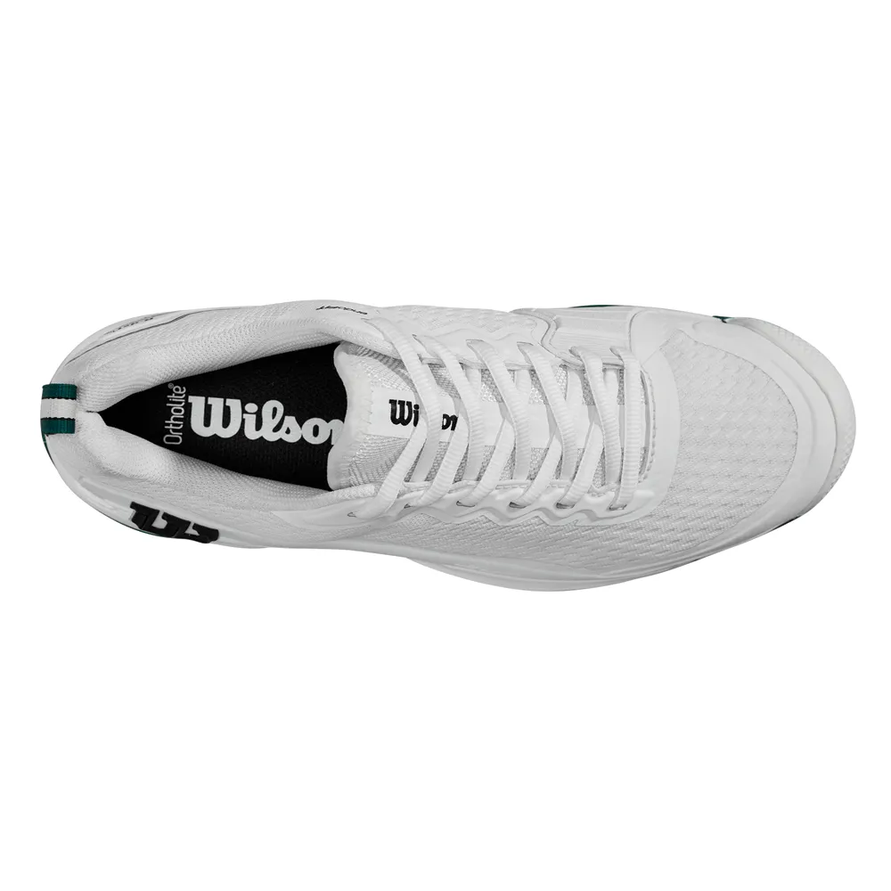 Wilson Rush Pro 4.5 All Court Tennis Shoes (Mens) - White/Aventurine