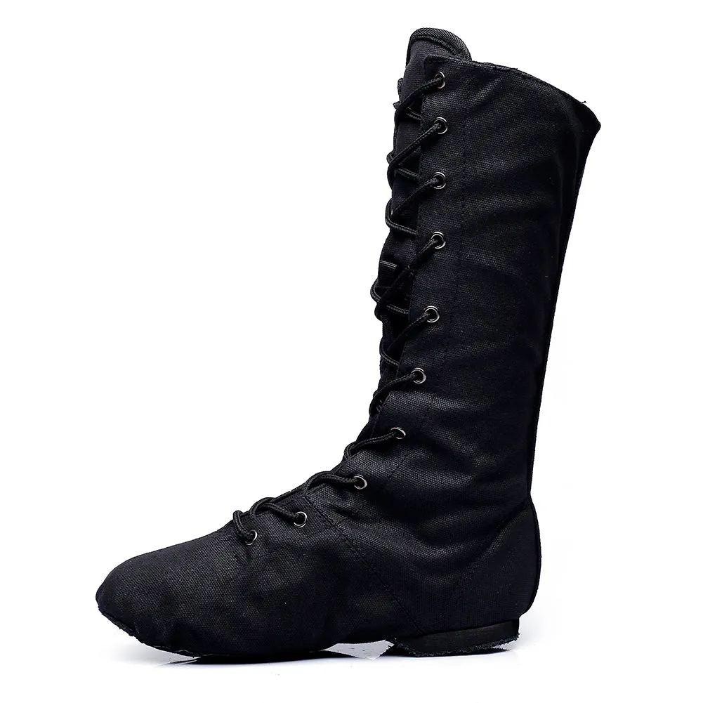 Women's Girl's Canvas Cosplay Dance Boots